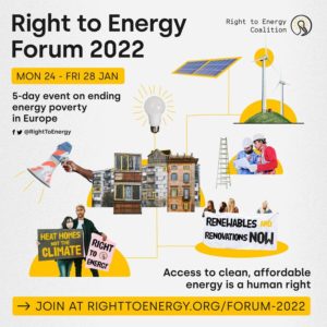 Right to Energy Forum 2022 @ Online event