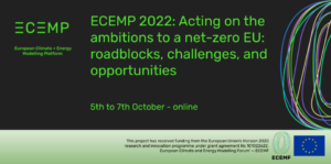 European Climate and Energy Modelling Platform 2022 @ Online event
